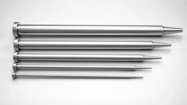 DIN Standard SKD61 Steel One-Step Center Pins