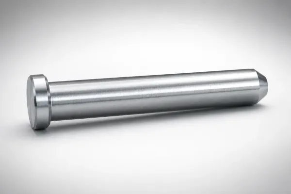 JIS Standard SKD61 Steel Gas Release Straight Core Pins Flat-Sided