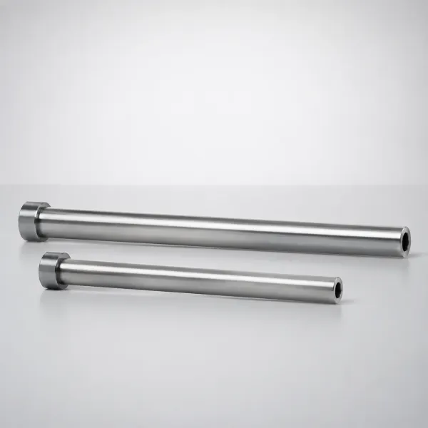 SKD61 Steel Nitrided Straight Ejector Sleeves (ESNV) Head T=4 mm