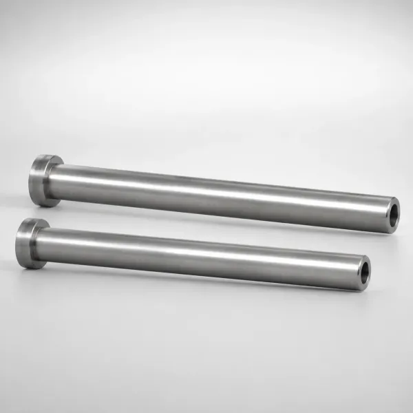 SKD61 Steel Nitrided Straight Ejector Sleeves Head T4