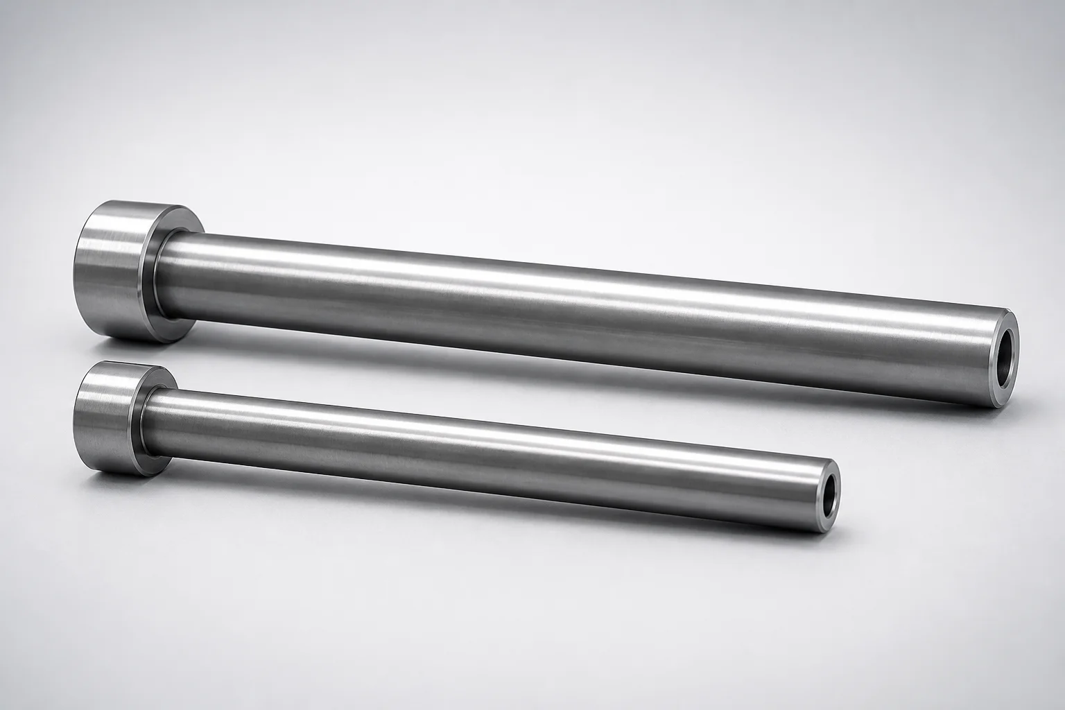 JIS Standard SKD61 Steel Nitrided Straight Ejector Sleeves H7 Bore