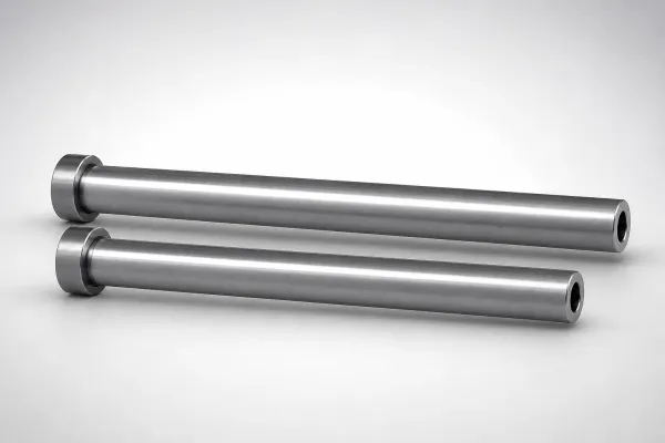 JIS Standard SKD61 Steel Nitrided Straight Ejector Sleeves