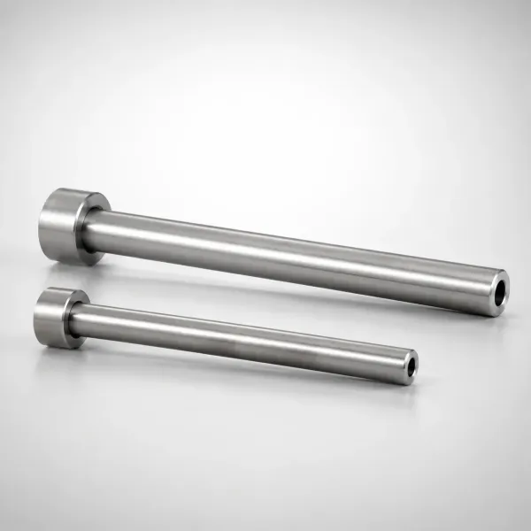 JIS Standard SKD61 Steel Straight Ejector Sleeves Nitrided ESJBC