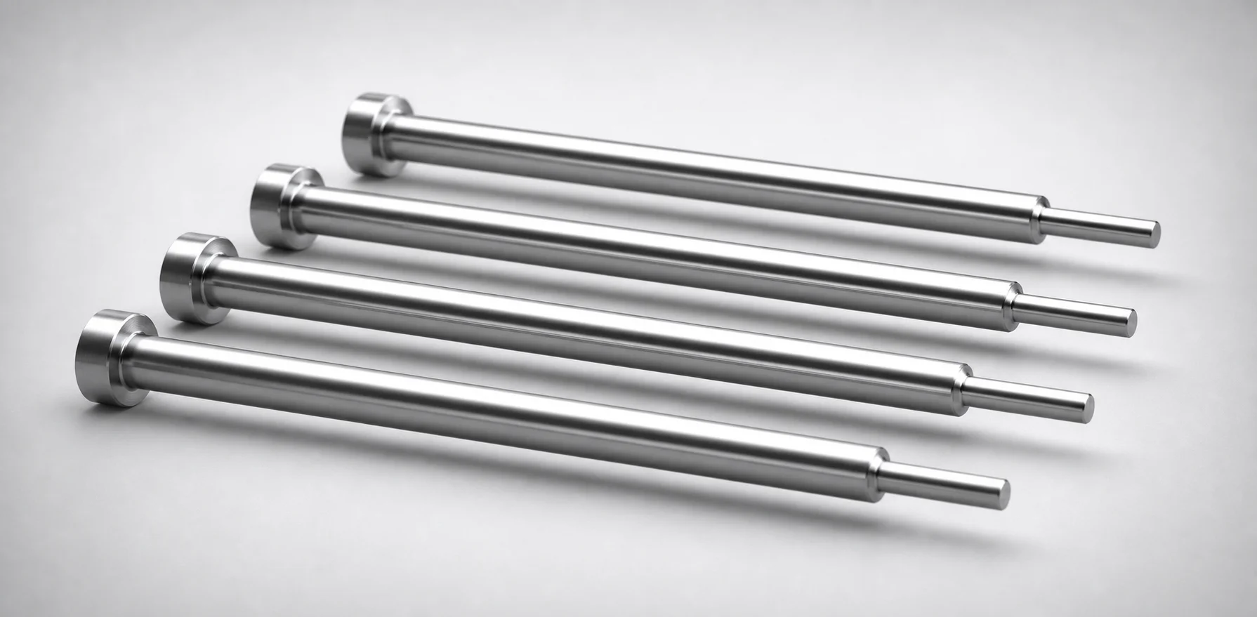 M2 Steel Taperless One-Step Center Pins