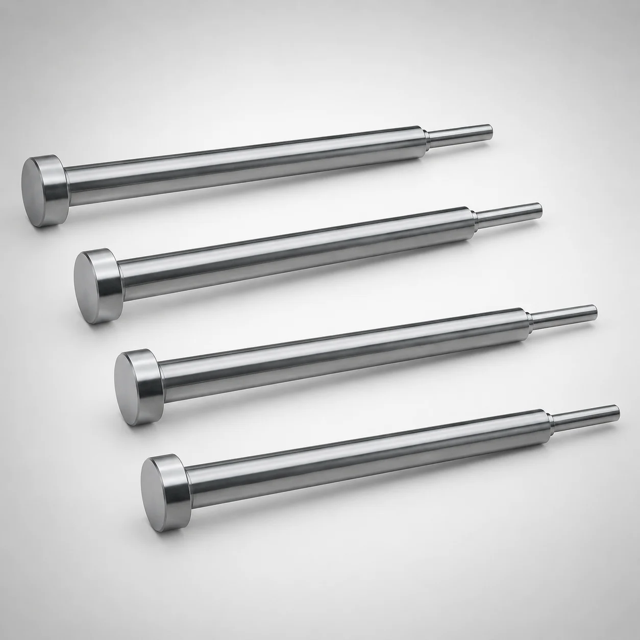 SKD61 Steel Taperless One-Step Center Pins