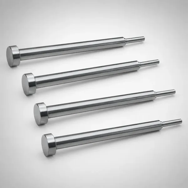 SKD61 Steel Taperless One-Step Center Pins