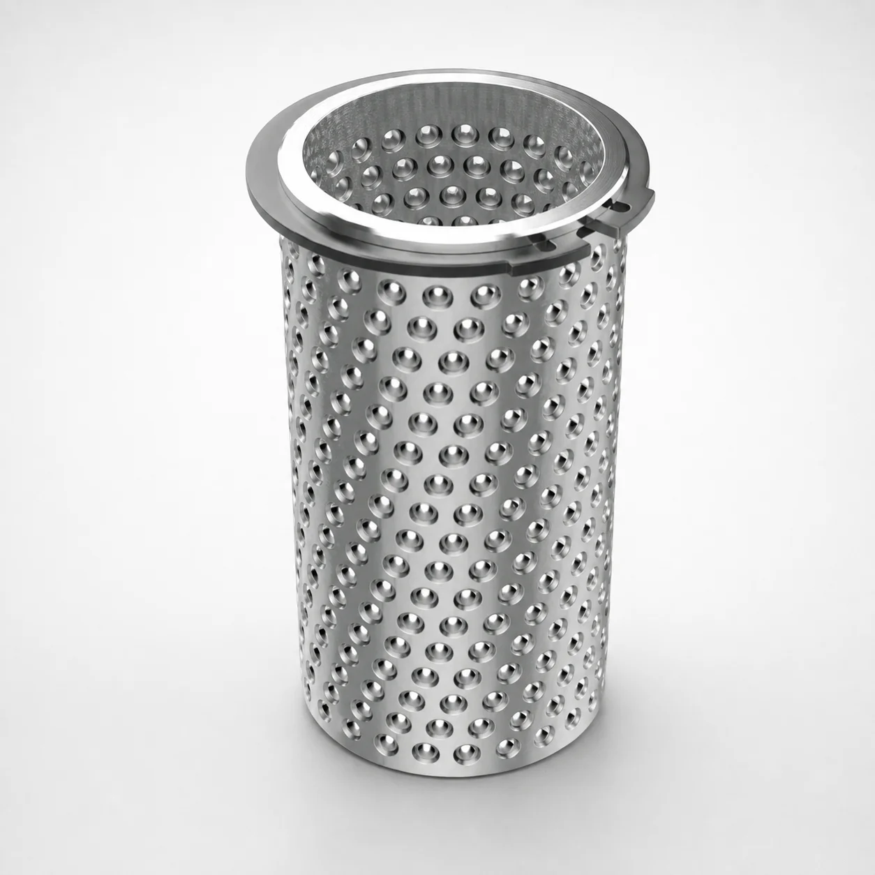 Aluminum Ball Cages for Guide Bushings with Groove & Circlip