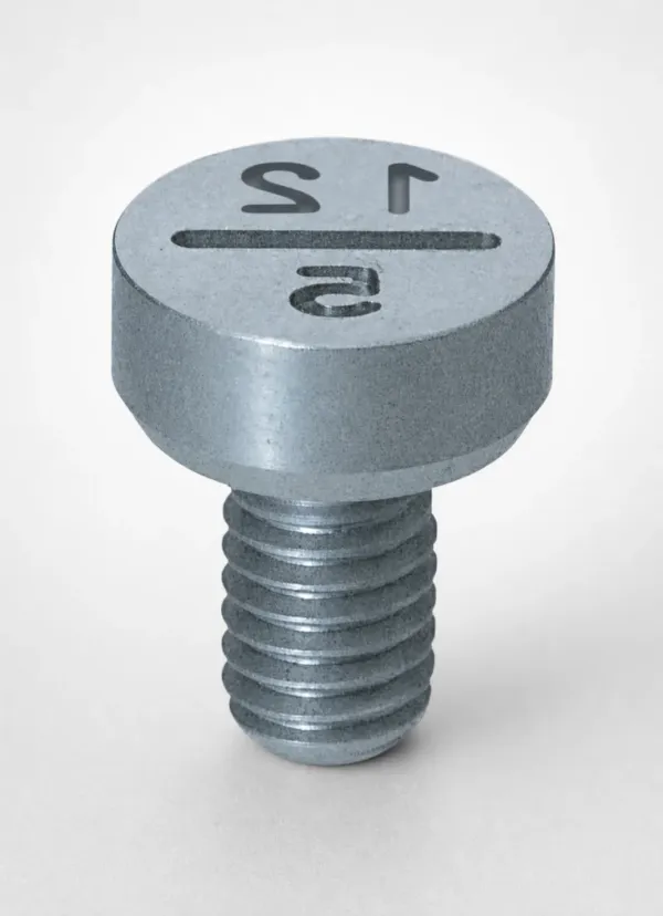 Date Marked Pins for Die Casting (Standard, Regular Type) | Character Designations Available