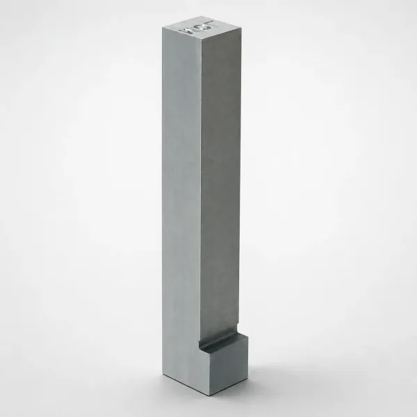 M2 Steel Block Core Pins No Tip Flange Engraving | Precision Mold Components