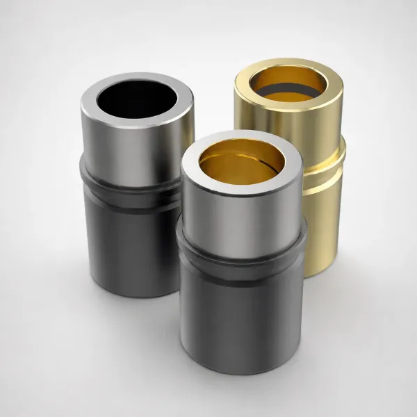 ISO 9448-6 Guide Bushings with Collar, Long Steel Options | Reduced Maintenance