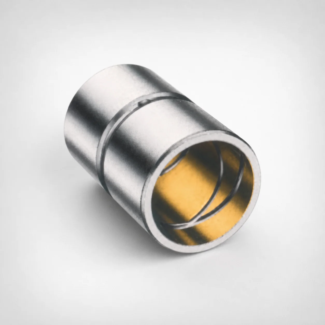 Inch Pressed Fit Plain Guide Bushings (Bronze-Plated Copper Alloy)