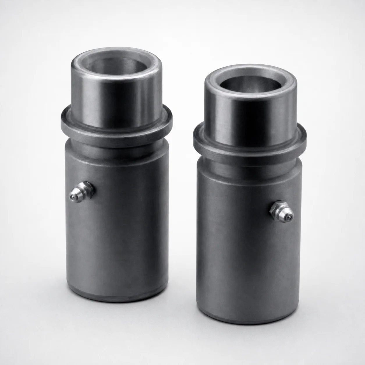 Bronze-Plated Steel Extra Long Shoulder Plain Guide Bushings - Demountable