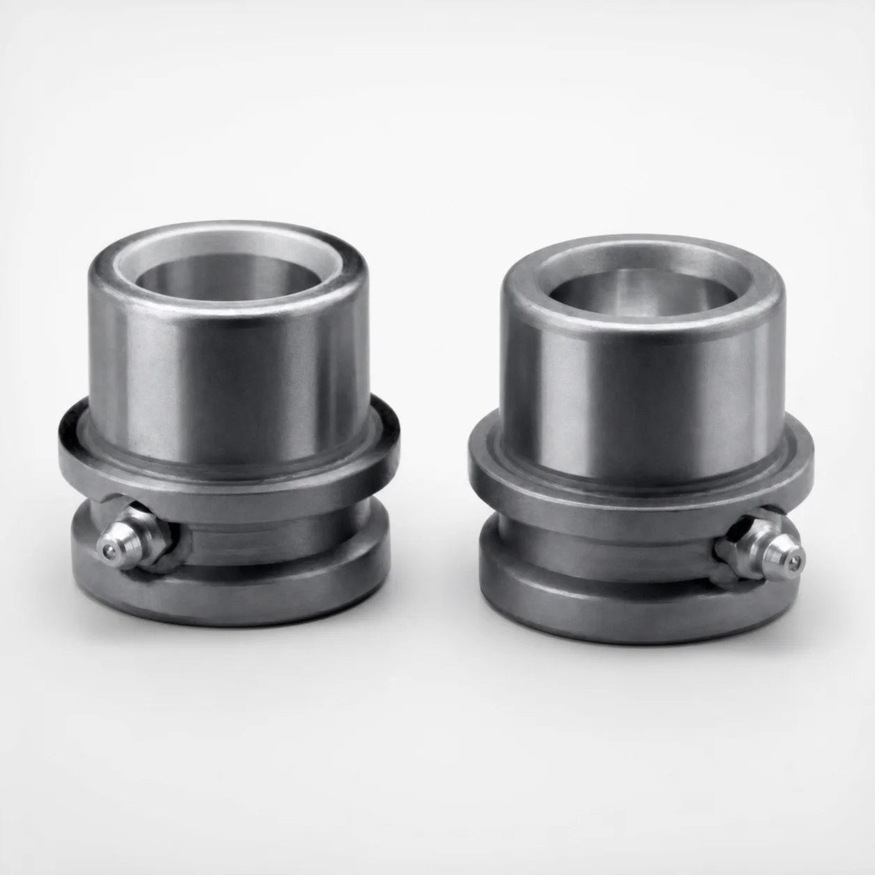 Inch Bronze-Plated Plain Guide Bushings - Demountable Style