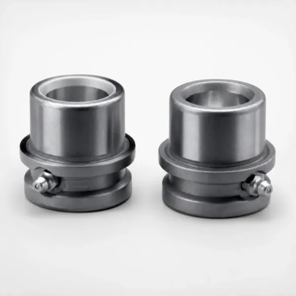 Inch Bronze-Plated Plain Guide Bushings - Demountable Style
