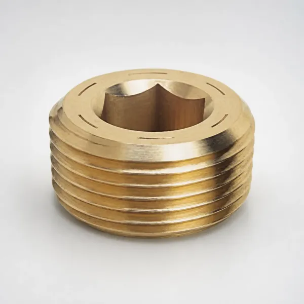 Pressure Plug - Brass, Inch