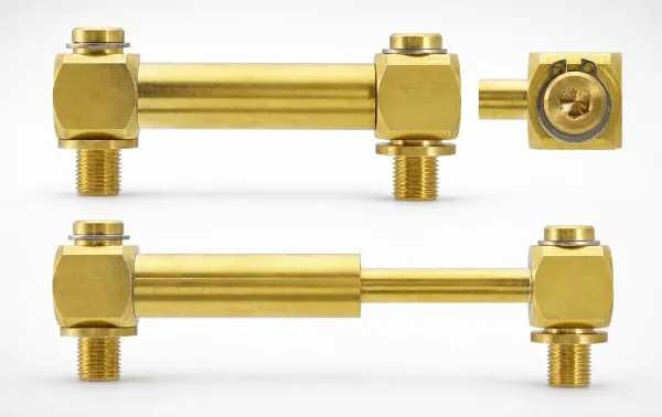 JWRH Cooling Uni-Joint Plugs (Brass) - Extendable Tube