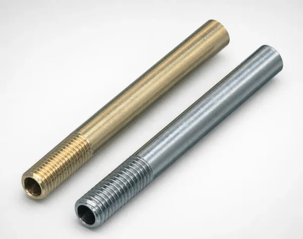 Cooling Pipes Fine Pitch Thread Stainless Steel or Brass