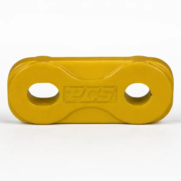 Mold Straps Yellow Powder Coated Cast Metal
