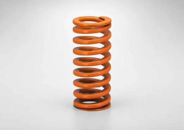SWS Series Medium Deflection Coil Springs (40% Deflection) - Flat Wire