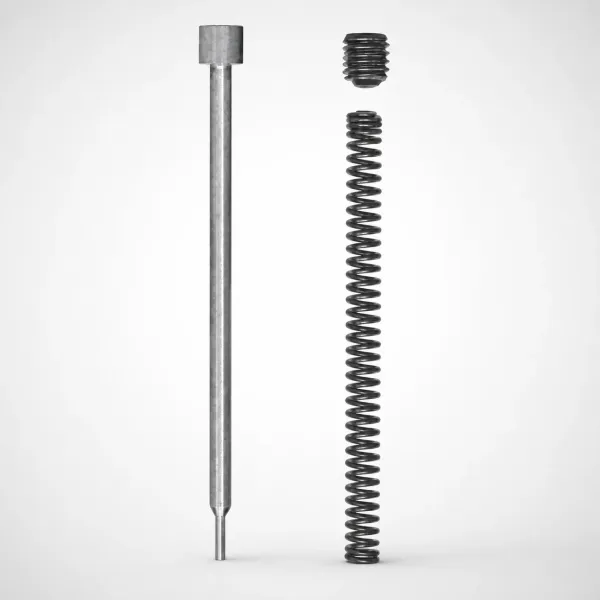 JIS Standard Ejector Pin Sets - Long Pins, Springs, Screw Plugs