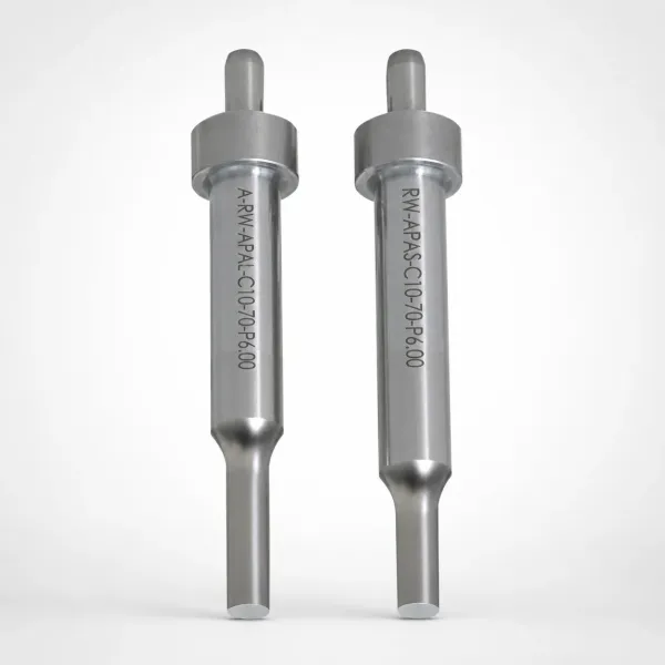 RW Coated Dowel Punches for Heavy Load - Single-Stepped Shank