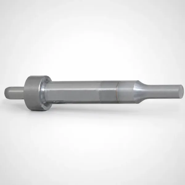 WPC Treatment Center Dowel Punches for Heavy Load with Dowel Holes - W-AP Steel Stepped Shank