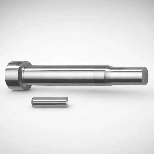 Center Dowel Punches for Heavy Load - Metric CRN Coating