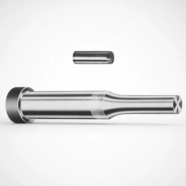 Center Dowel Regular Punches - Metric (M2 Steel)