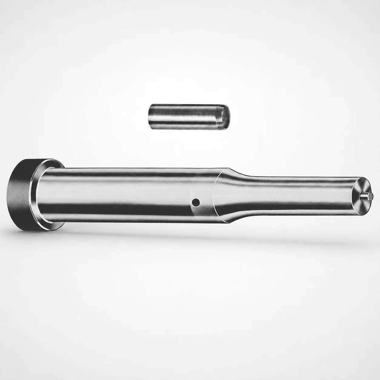 Center Dowel Ejector Punches - Metric CRN Coating