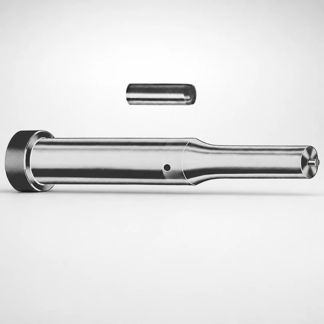 Center Dowel Ejector Punches - Metric, XCDP Coating