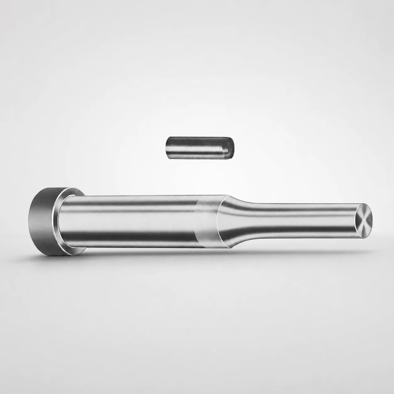Center Dowel Regular Punches - Metric, XAN DayTAN™ Coating