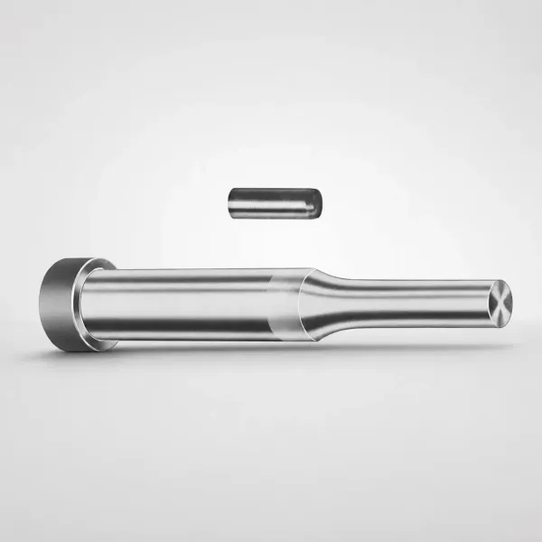 Center Dowel Regular Punches - Metric, XAN DayTAN™ Coating