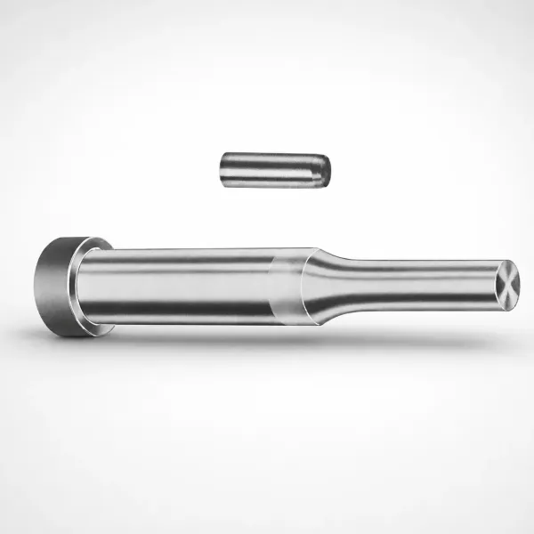 Center Dowel Regular Punches - Metric, XNAP Coating