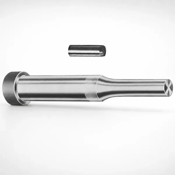 Center Dowel Regular Punches - Metric, XNM Coating