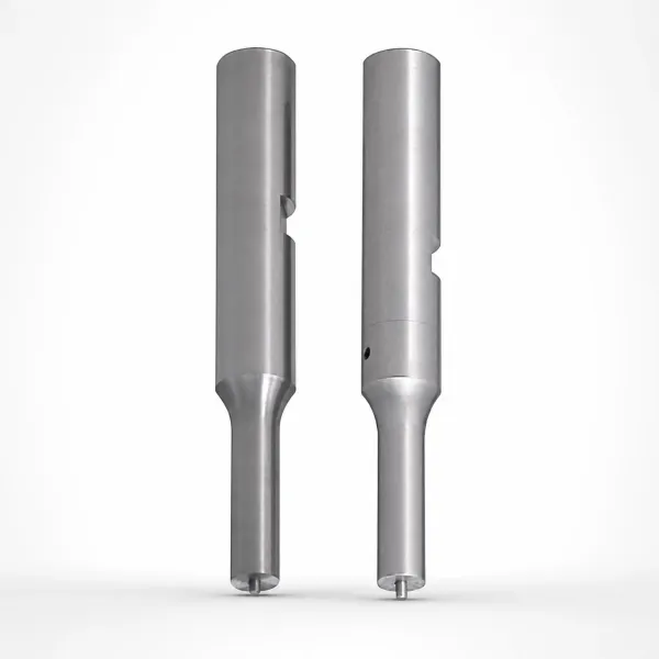 SKD11 Steel Punches with Key Grooves Single-Stepped Shank