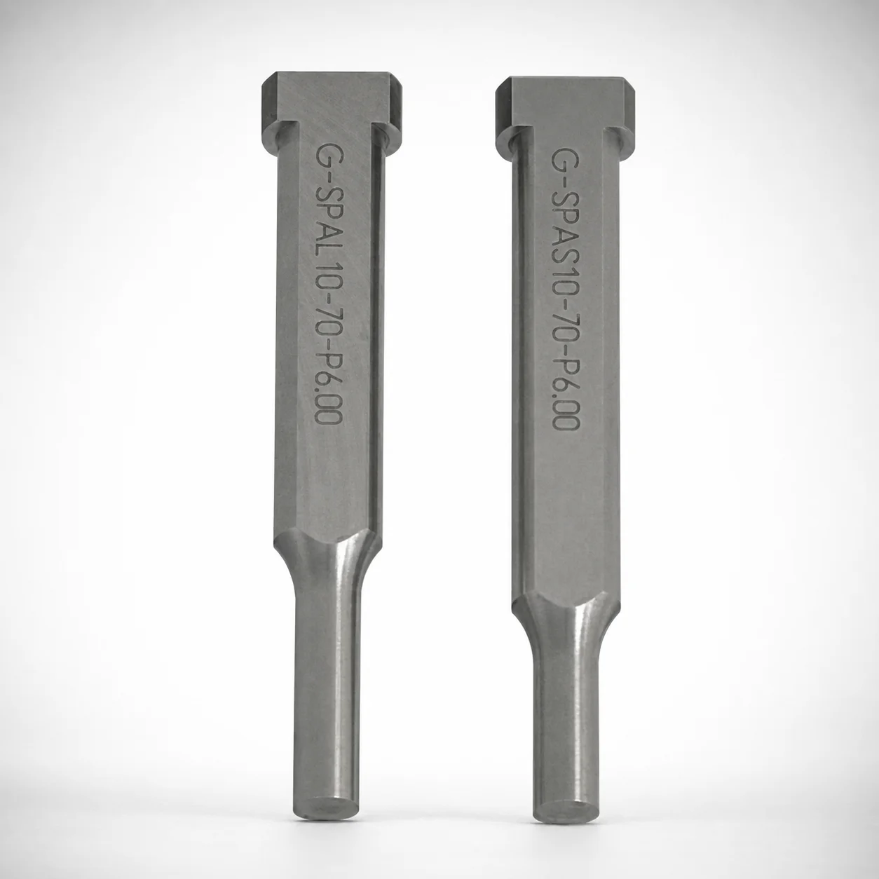 TiCN Coated Key Flat Shank Shoulder Punches