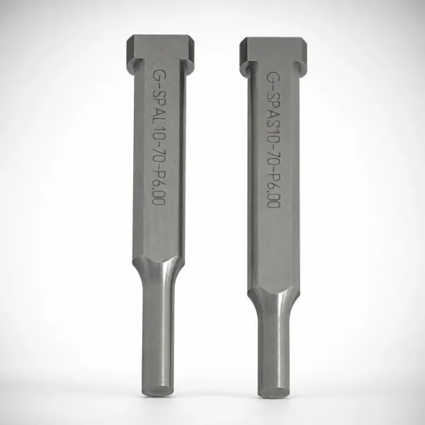 TiCN Coated Key Flat Shank Shoulder Punches