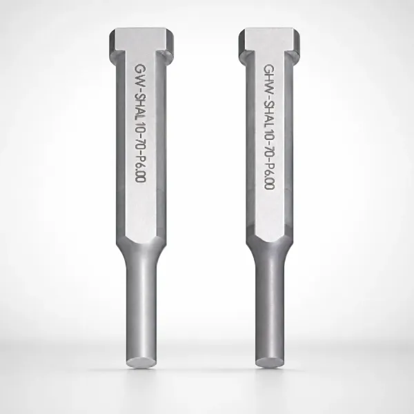 Key Flat Shank Shoulder Punches (HW Coating, WPC Treatment)