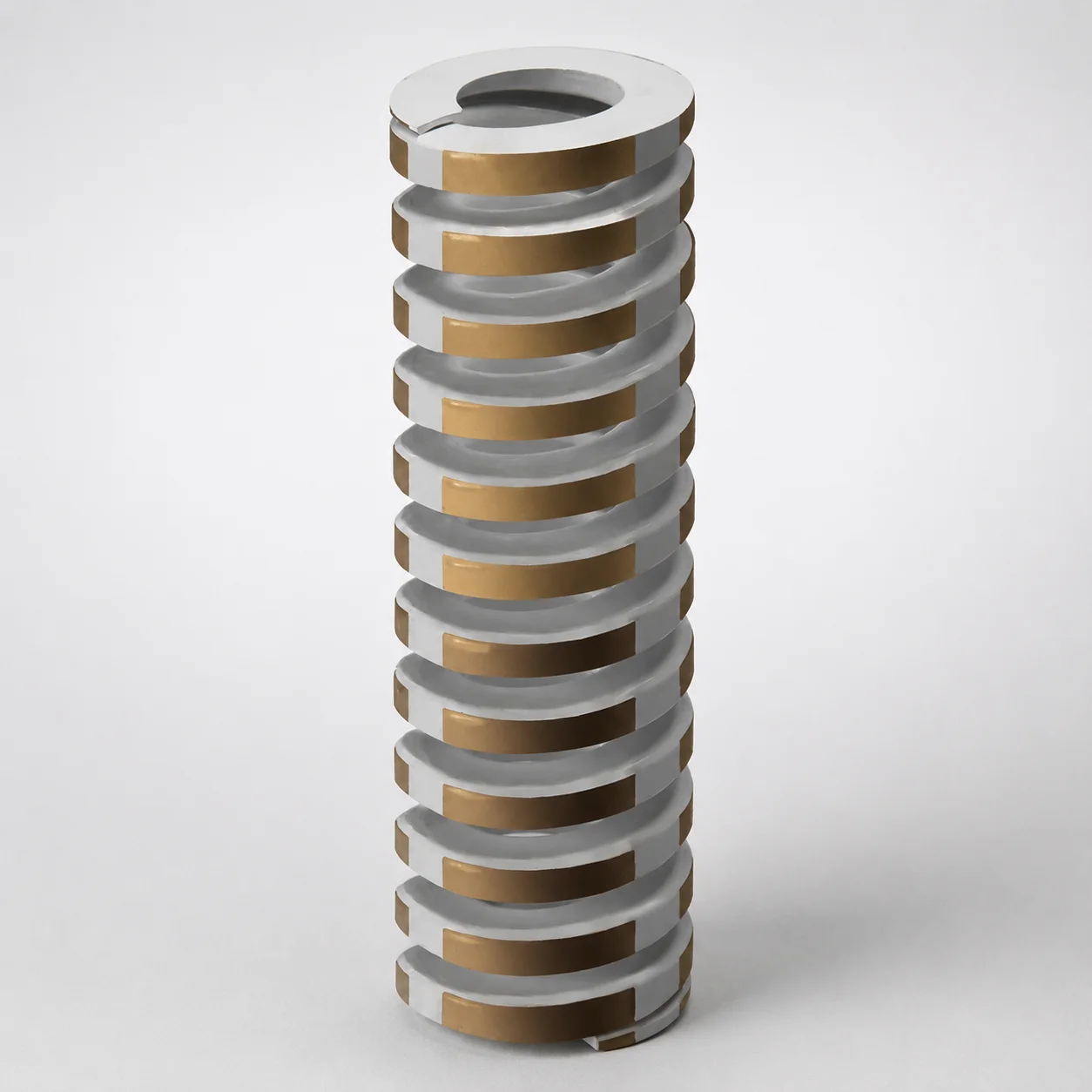 Inch Heavy Duty Die Spring 28% Deflection Chrome Silicon