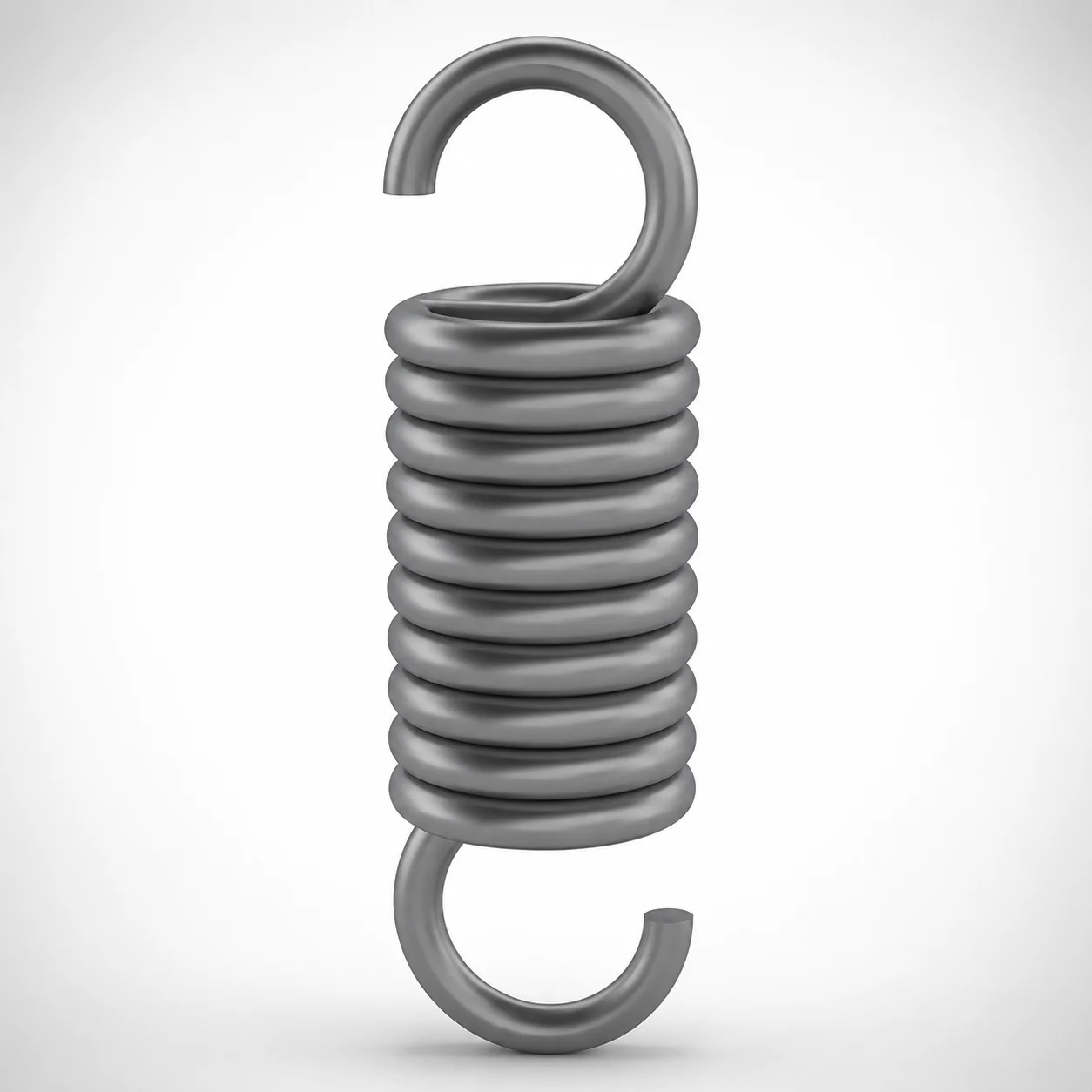 Extension Spring - Inch, O.D. and Length Selectable