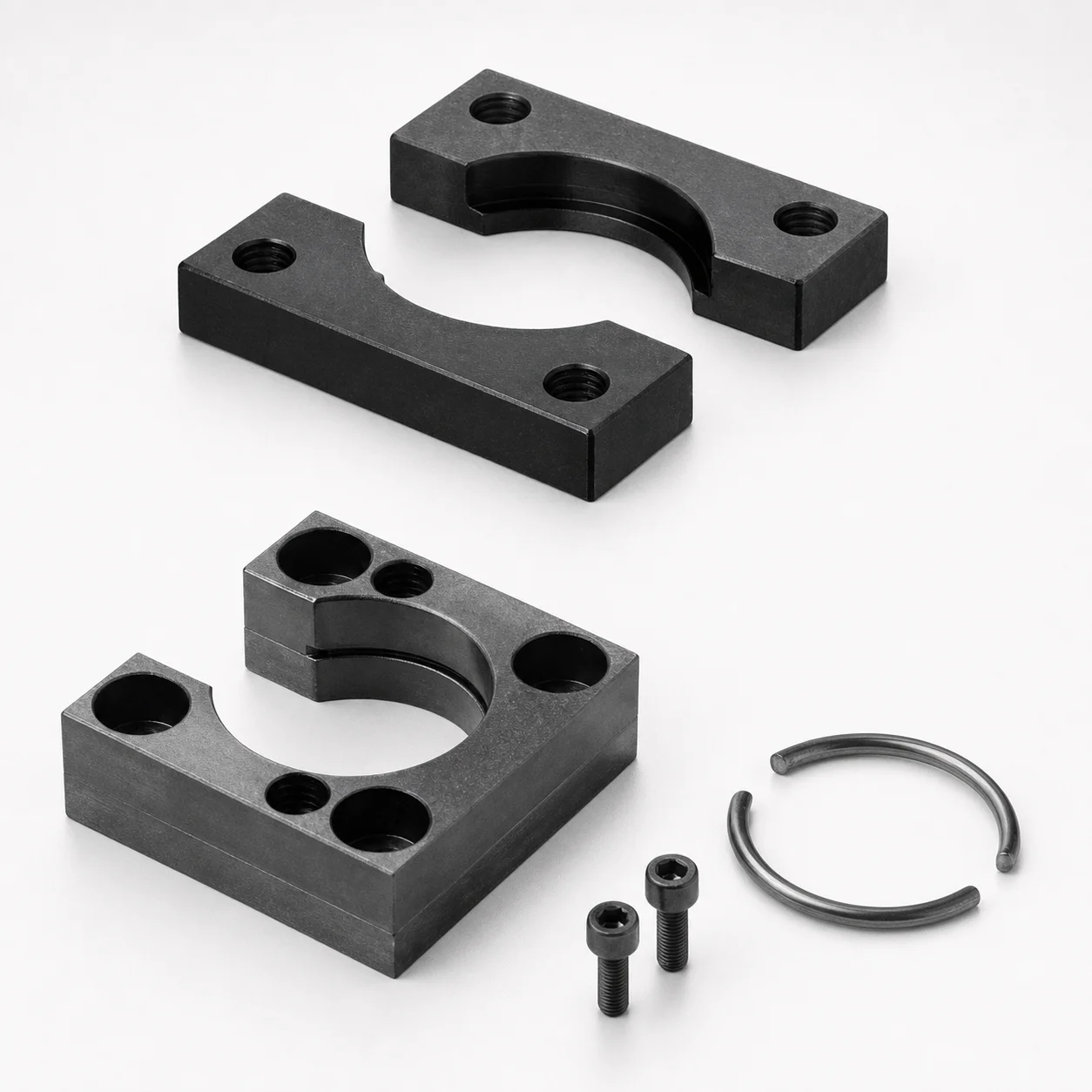 Gas Spring Lower Groove Mounting Plate