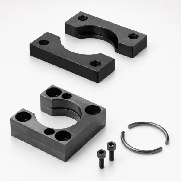 Gas Spring Lower Groove Mounting Plate