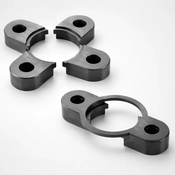 Gas Spring Mounting Brackets for Gas Springs - Lower Groove Mount, Leaf Shape