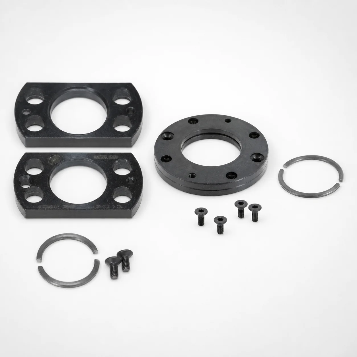 Gas Spring Upper Groove Mount Plates (Round/Oval)