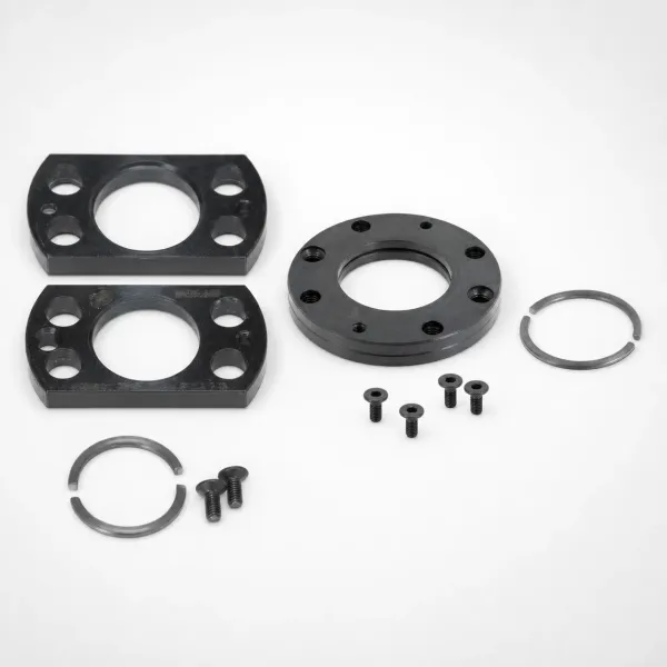 Gas Spring Upper Groove Mount Plates (Round/Oval)