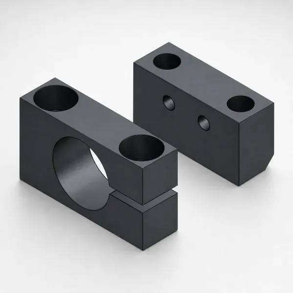 FHM Series Gas Spring Plate - Horizontal Mounting Plate
