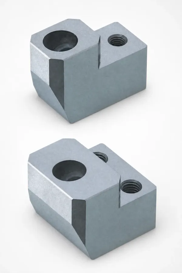 ABPXE Type O1 Tool Steel Positioning Locking Blocks with Angular Pin Hole