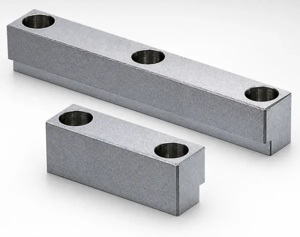 SKS3 Steel Heel Guide Rails - Oil Groove Option