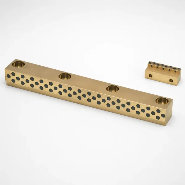 Copper Alloy Oil-Free Heel Guide Rails (No Groove, Heel Height 5 mm)