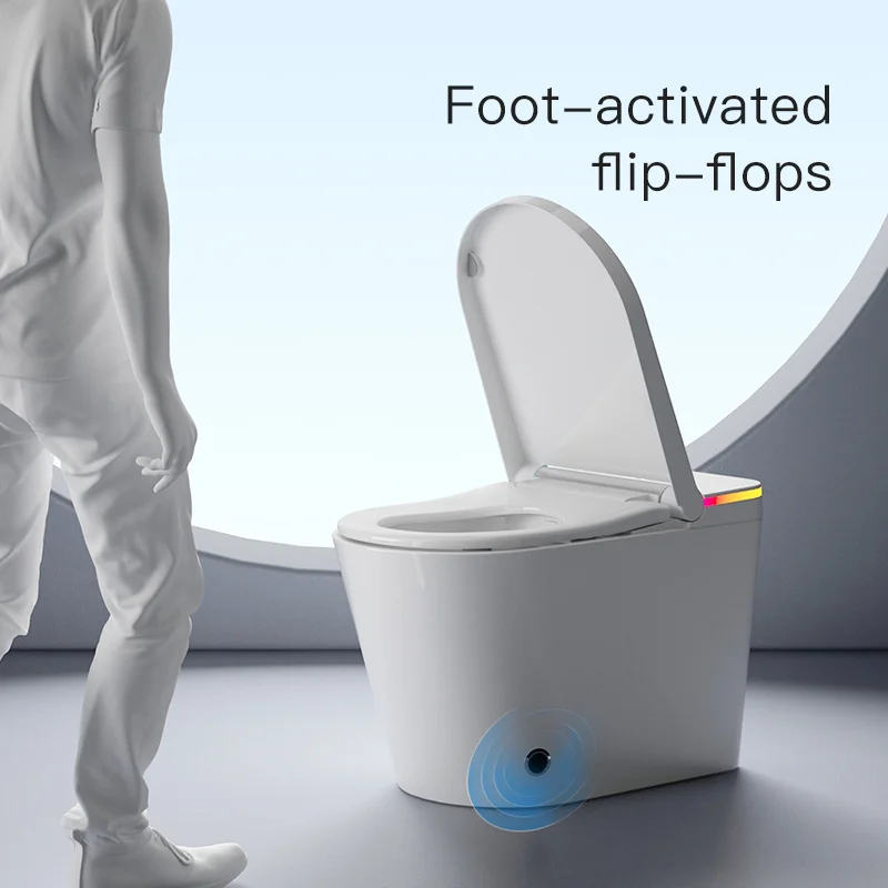 6293 foot-sensor lid and seat operation illustration